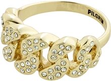 Pilgrim 26221-2014 MAGDALENE Crystal Curb Chain Ring