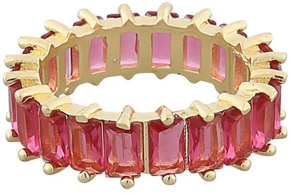 Snö Of Sweden Rola Ring Gold/Fuchsia M