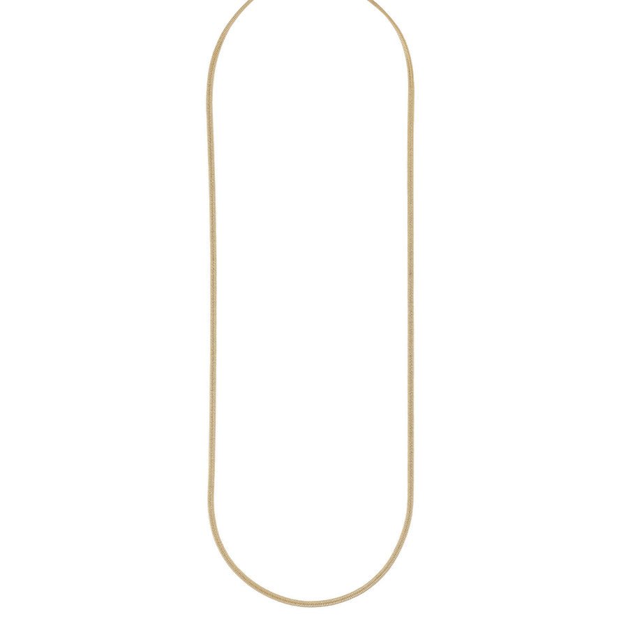 Snö Of Sweden Chase Charlize Necklace Plain Gold 50cm
