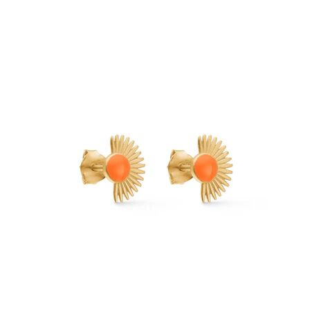 ENAMEL Copenhagen Soleil Stud - ClementineGull