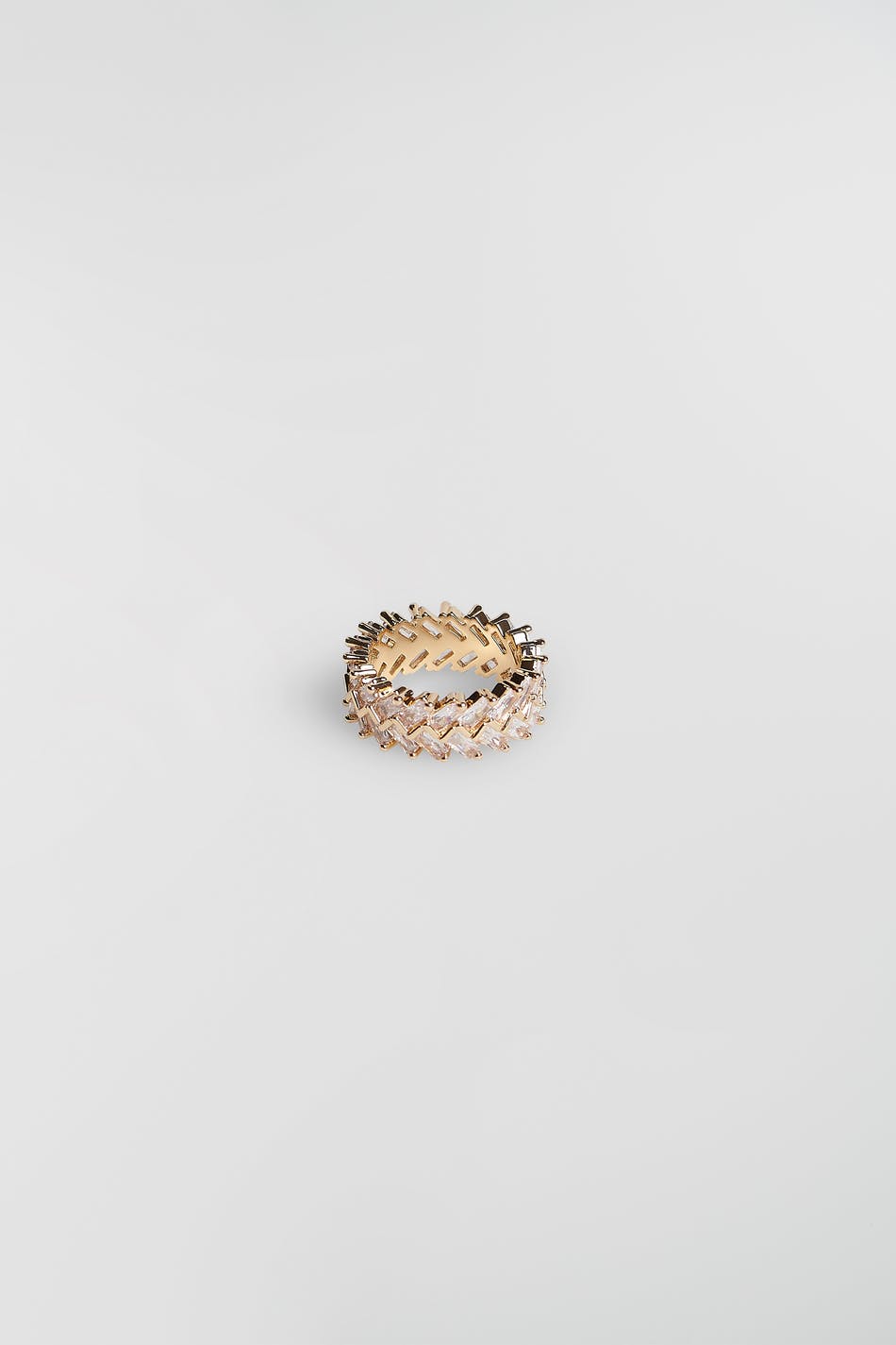 Gina Tricot Sheila ring L  Gold/white (7318)