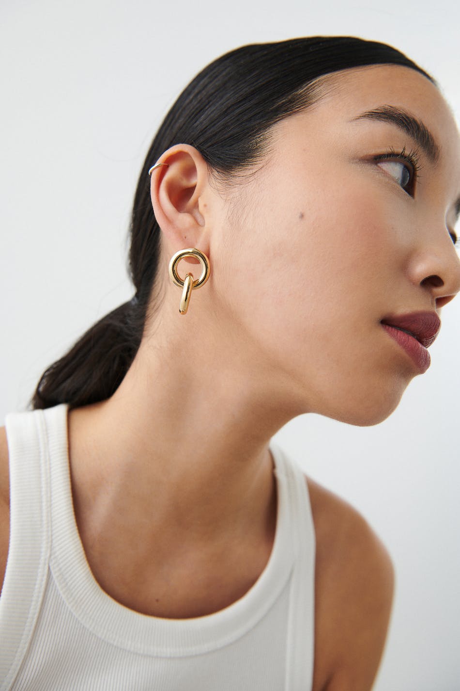 Gina Tricot Josefina earrings ONESIZE  Gold