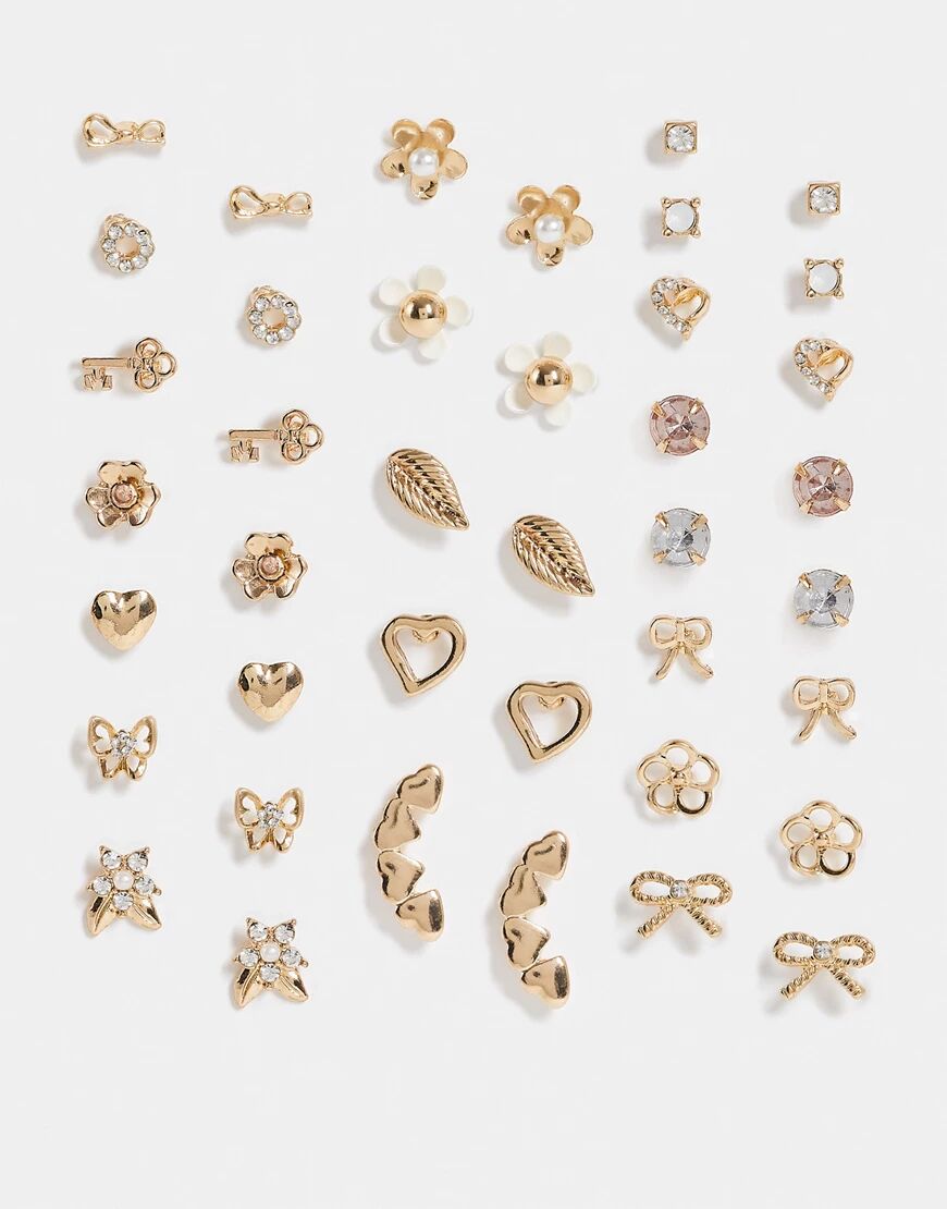ALDO Amithraniel earrings multipack in gold  Gold