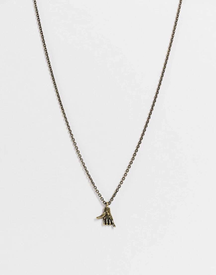 Classics 77 3D hand pendant in gold  Gold
