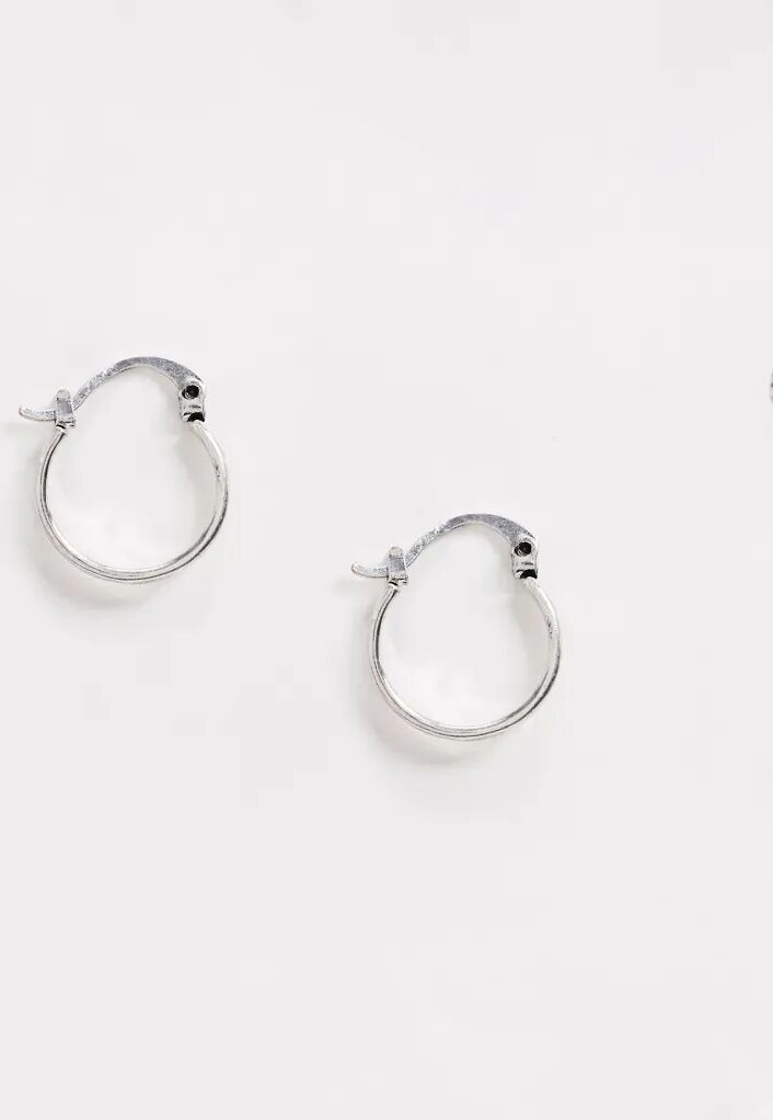 Classics 77 hoop earrings in silver  Silver