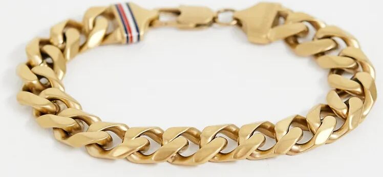 Tommy Hilfiger chain link bracelet in gold  Gold