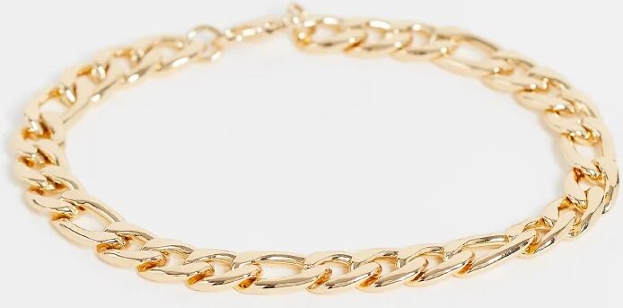 Topman snake chain bracelet in gold  Gold