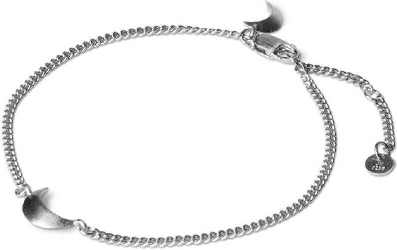 Jane Kønig Half Moon Bracelet, sterling silver Grå Female