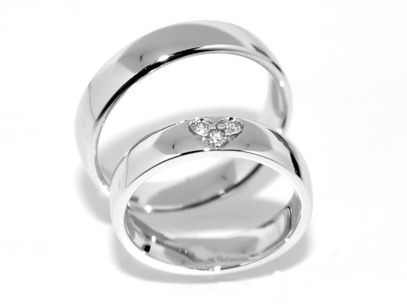 SUPERDEAL! Forlovelsesringer med diamanter 0.09 carat