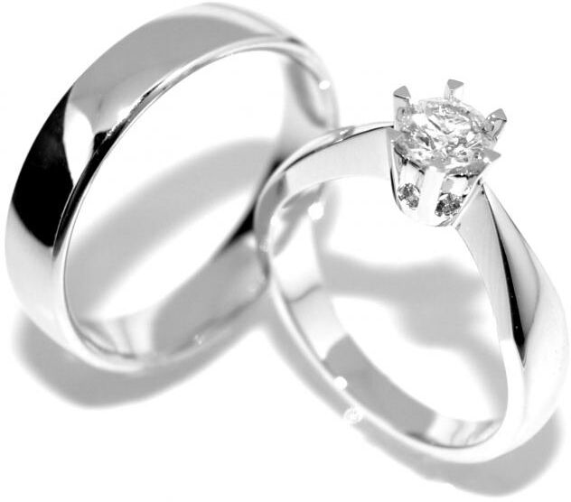 SUPERDEAL! Forlovelsesringer med diamanter 0.50 carat tw.si GIA