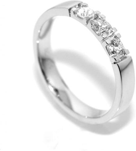 Superdeal! Alliansering med diamanter 0.09 carat w.si (585)