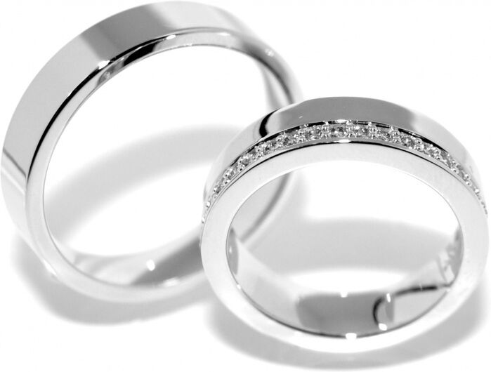 SUPERDEAL! Forlovelsesringer med diamanter 0.20 carat