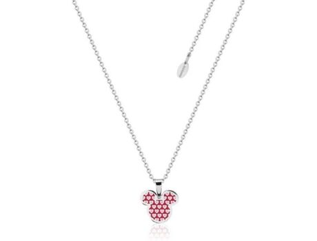 Couture Kingdom Colar SPN008 Aço Inoxidável Disney Mickey Love Hearts