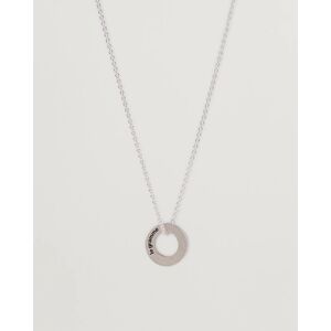 LE GRAMME Circle Necklace Le 1.1 Sterling Silver