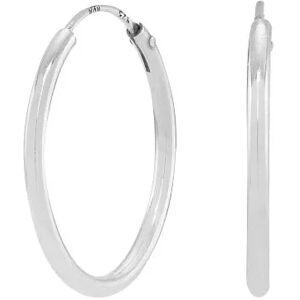 Nordahl Jewellery HOOPS52 örhängen 20mm silver 325 584