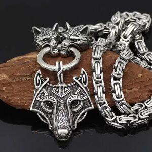 Varia Design Wolf Freke halsband svart