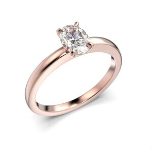Festive diamantring oval Selena 0,50 ct roseguld 683-050-PK