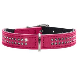 Annan Tillverkare HUNTER Diamond Petit Hundhalsband Rosa (Storlek: 27CM)