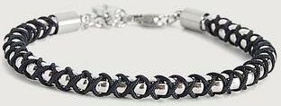 By Billgren Armband Bracelet Steel W. Rope Silver  Male Silver