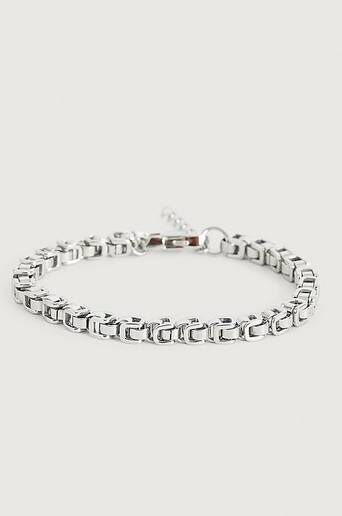 By Billgren Armband Bracelet Stainless Steel Silver  Male Silver