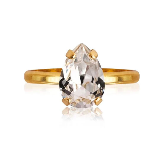 Caroline Svedbom Petite Drop ring crystal