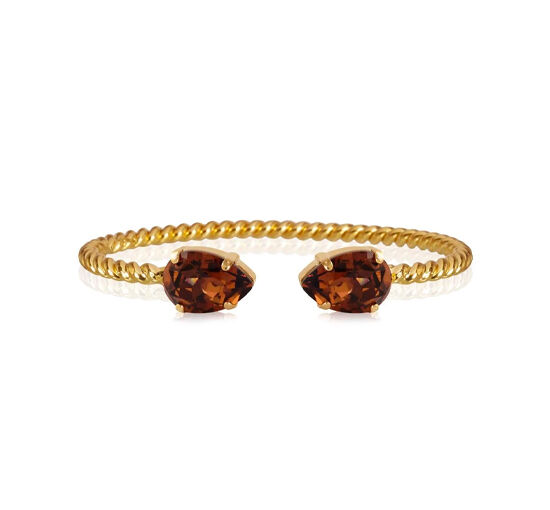 Caroline Svedbom Mini Drop armband smoked topaz