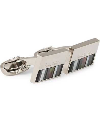 Paul Smith MOP Stripe Logo Cufflinks