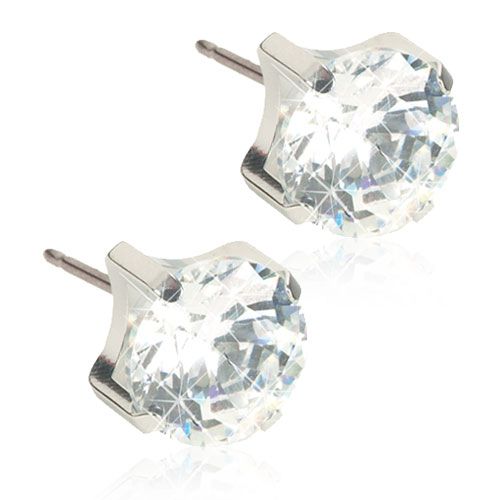 Blomdahls - St Tiffany 7mm, Cz White