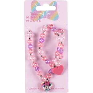 Disney Minnie Necklace and Bracelet set for children 2 pc