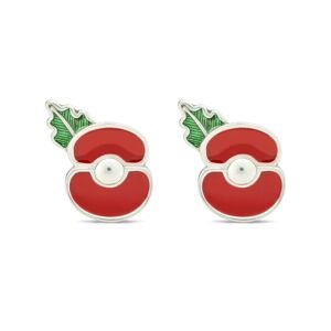 The Poppy Shop Second World War Armed Forces Cufflinks