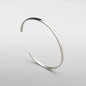 CRAFTD London Classic Cuff 3mm (Silver) - 19cm