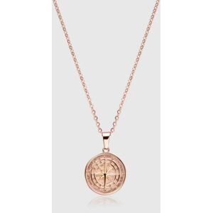 CRAFTD London Compass Pendant (Rose Gold)