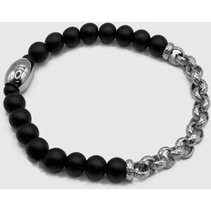 CRAFTD London Chained Bead Bracelet (Silver)