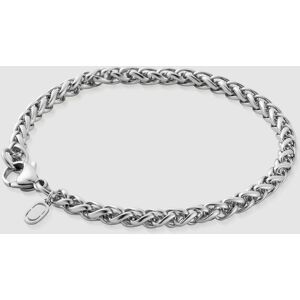 CRAFTD London Wheat Bracelet (Silver) 5mm - 22cm