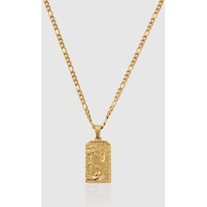 Gold St Michael Men's Pendant Necklace   CRAFTD London