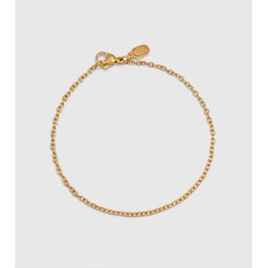 CRAFTD London Cable Bracelet (Gold) 2mm - 22cm