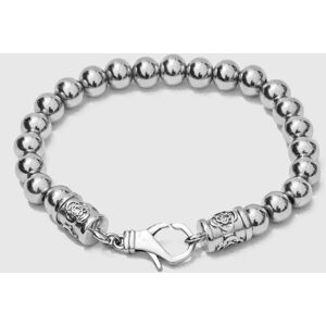 CRAFTD London Chrome Ball Bracelet (Silver) - 22cm