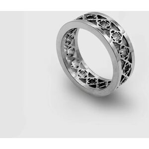 CRAFTD London Clover Band Ring (Silver) - S