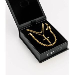 CRAFTD UK Crucifix Gift Set (Gold) - L / XL