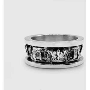 CRAFTD London Crown Band Ring (Silver) - M