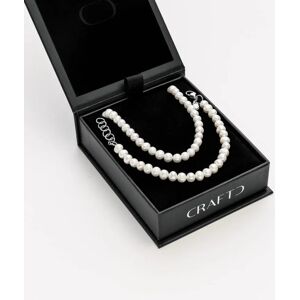 CRAFTD UK Pearl Gift Set (Silver) - One Size (Adjustable)