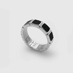 CRAFTD London Stone Band Ring (Silver) - M