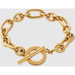 CRAFTD London Toggle Milan Bracelet (Gold) - S/M