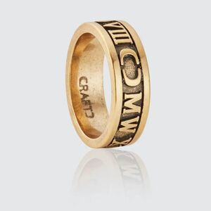 CRAFTD London Inception Ring (Gold) - L