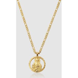 Gold St. Jude Men's Pendant Necklace   CRAFTD London