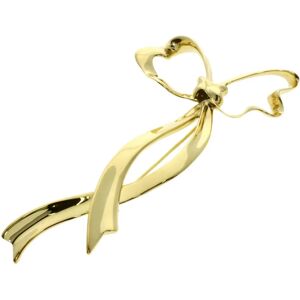 Tiffany & Co. TIFFANY Bow Large Brooch, 18K Yellow Gold, Women's, &Co.