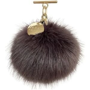 Sarah Haran Accessories Sarah Haran Faux Fluff PomPom Tassel - Gold / Pewter - Female