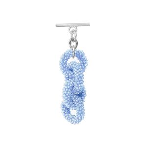 Sarah Haran Accessories Sarah Haran Kings Knot Tassel - Silver / Baby Blue Sparkle - Female