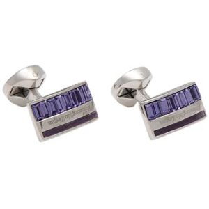 ZEGNA Cufflinks And Tie Clips Man - Purple - --