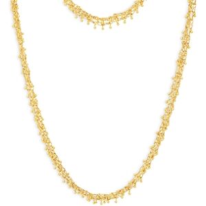 Gurhan 24K & 22K Yellow Gold Boucle Beaded Multistrand Statement Necklace, 36  - Gold